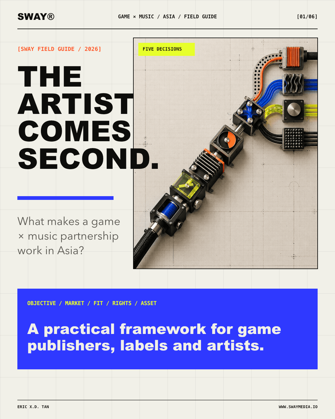The artist comes second: SWAY framework for game music partnerships in Asia